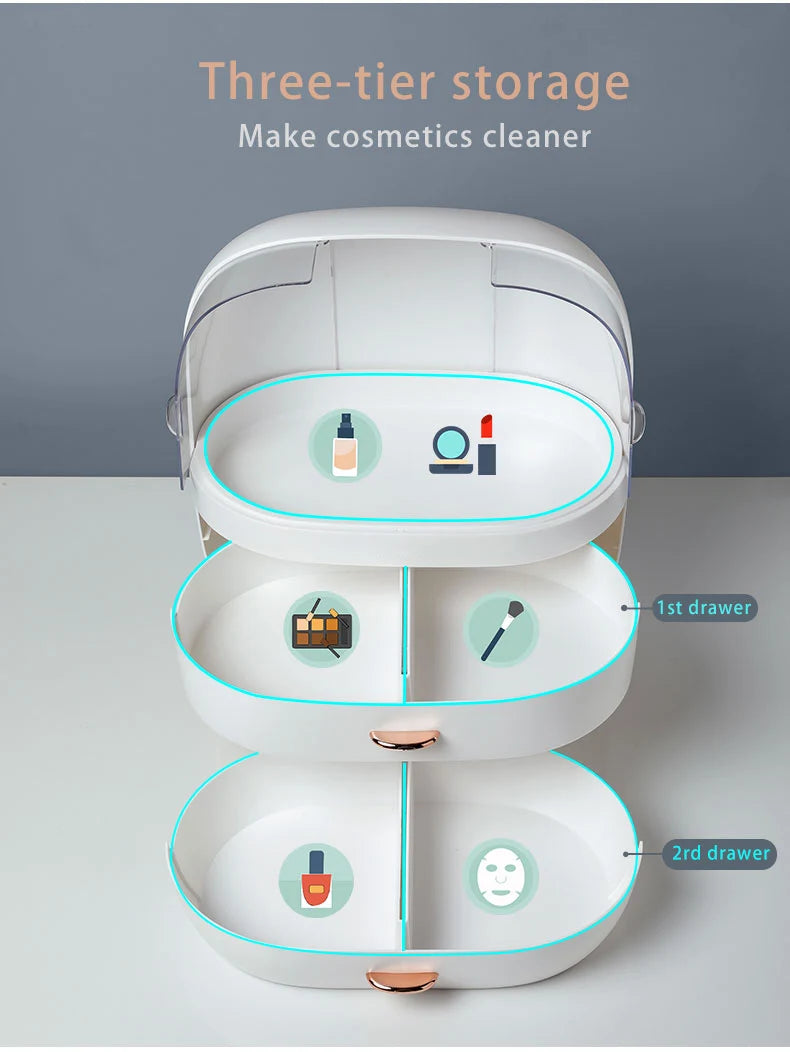 Makeup Container Polish Box