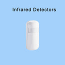 TAIBOAN 433MHz Home Burglar Alarm Host Accessories Wireless Link Smoke Sensor Door Magnetic Water Leak Detector Doorbell RFID