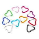 Heart Shape Keychain Clip