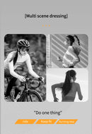 Women's cycling sportswear seamless fit short jersey