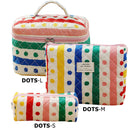 1pcs Quilted Cotton Makeup Bag