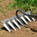 Iron Gardening Hoe Weeding Rake