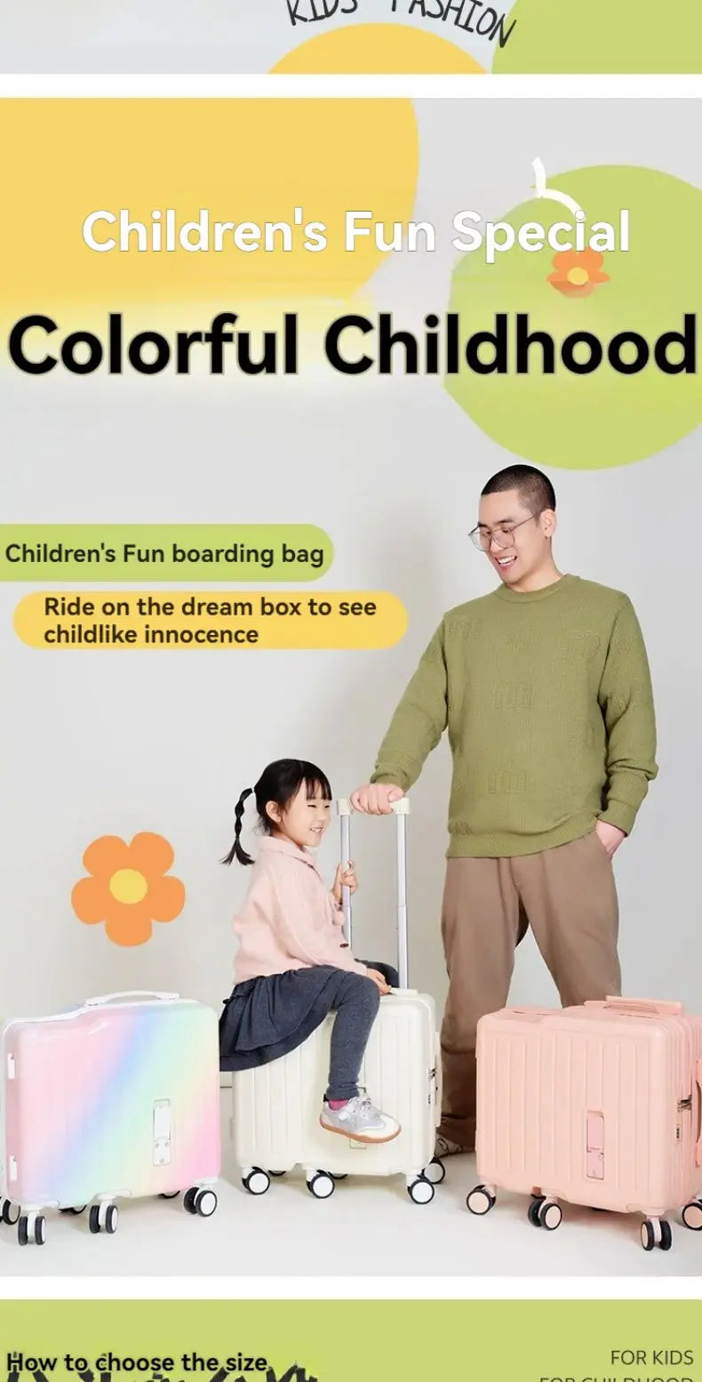 Children's Mountable Luggage