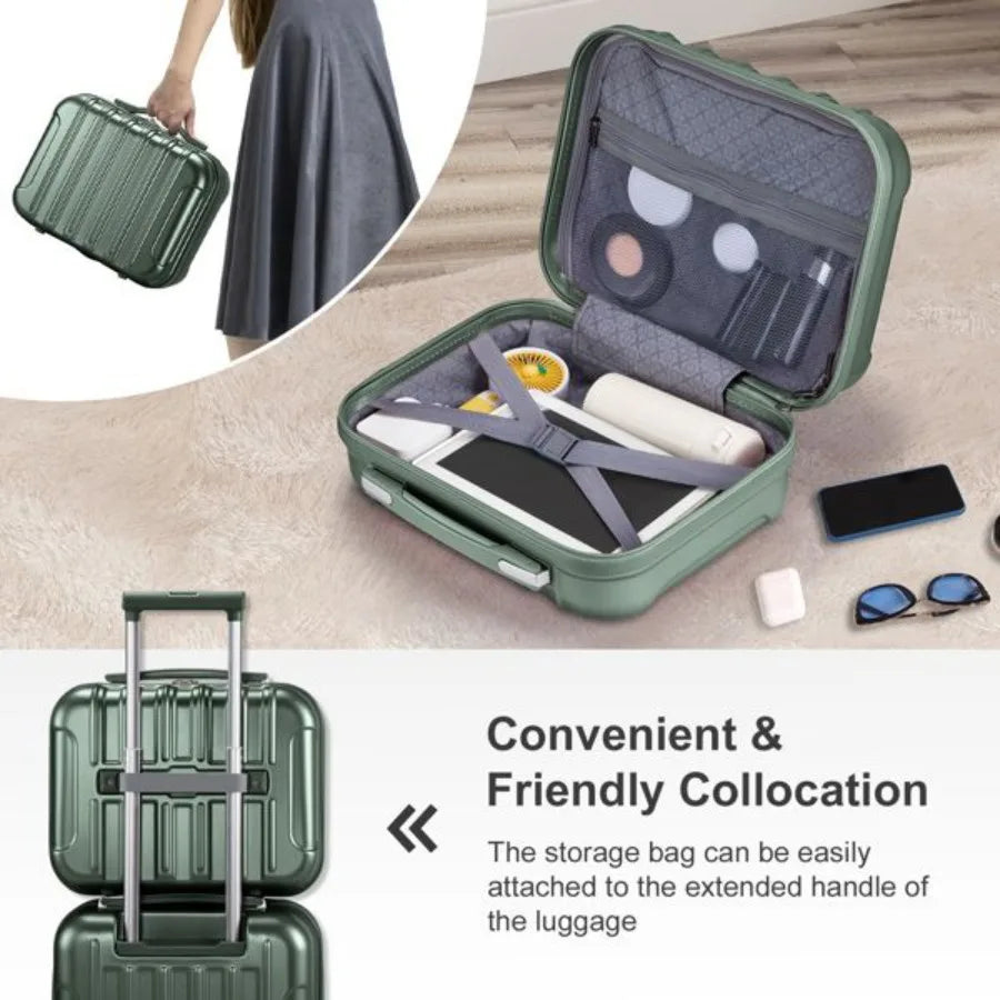 2 Piece Carry On Luggage Set
