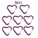 Heart Shape Keychain Clip