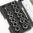 14 Pieces Impact Bolt & Nut Remover Set