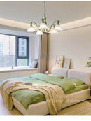 Green Pastoral Style Flower Pendel Chandelier