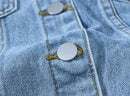 Denim Woman Jacket Winter 2024 Oversize Jean Jacket Long Sleeve Turn-down Collar Female Outerwear Fall Loose Korean Fashion
