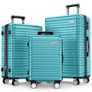 3 Piece 20/24/28 Inch Hardside Lightweight Suitcases
