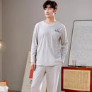 Autumn Plus 5XL Knitted Men's Sleepwear