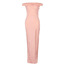 Women's Off Shoulder Maxi Dress