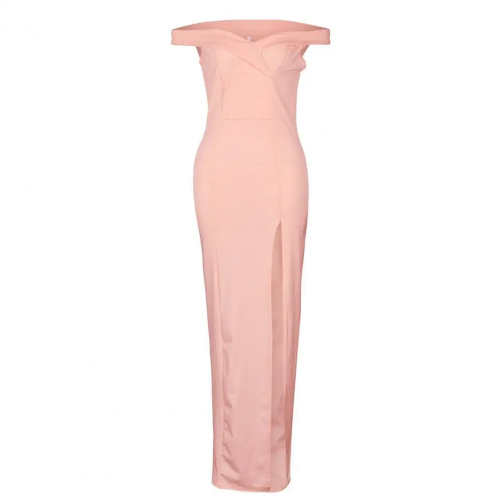 Women's Off Shoulder Maxi Dress