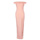 Women's Off Shoulder Maxi Dress