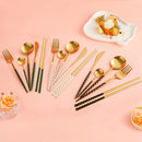 Christmas Starry Sky Western Food Tableware Set