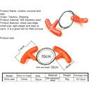 Manual Hand Steel Hiking Rope