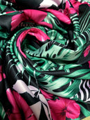 V-neck Spaghetti Strap Print Dress