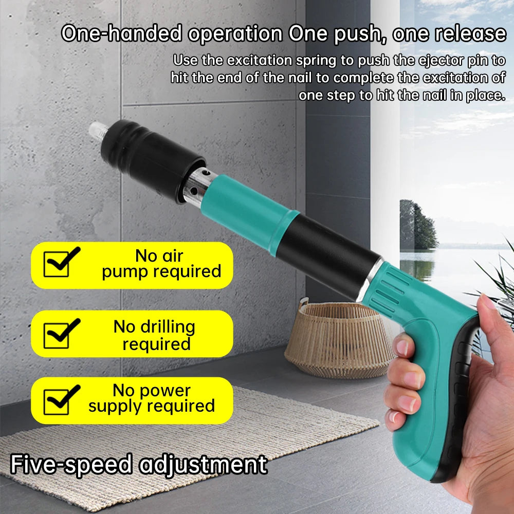 Mini Handheld Powerful Metal Processing Nail Gun