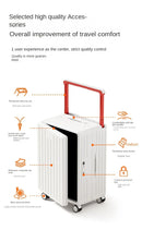 Wide Trolley Carry-on Suitcase