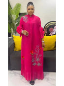 Women Lapel Flower Dress