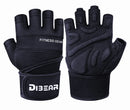 Half Finger Bodybuilding Gym Gloves