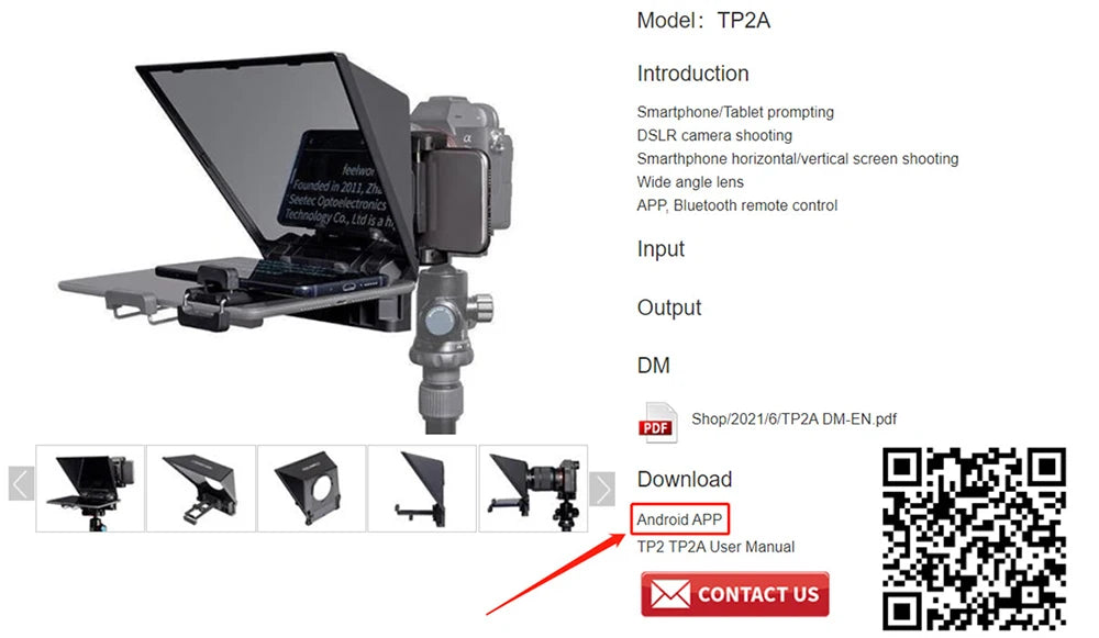 Mini Teleprompter