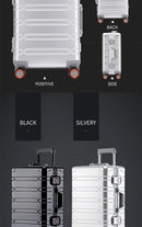 All-aluminum-magnesium alloy trolley suitcase
