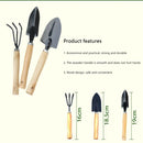 3Pcs/Set Shovel Rake Mini Garden Tools for Kids