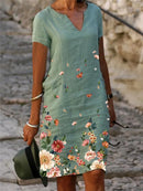 Women's Oversized Printed Dress