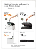 Wide Trolley Carry-on Suitcase