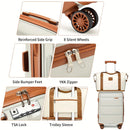 3-Piece Lightweight Hard Shell Suitcase Set