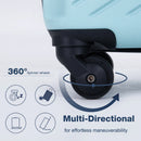 3 Piece Suitcase Set Lock Carry-on (20inch 24inch 28inch)