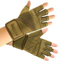 Half Finger Bodybuilding Gym Gloves