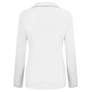 Stylish women's sports coat, long sleeved slim office sports casual top