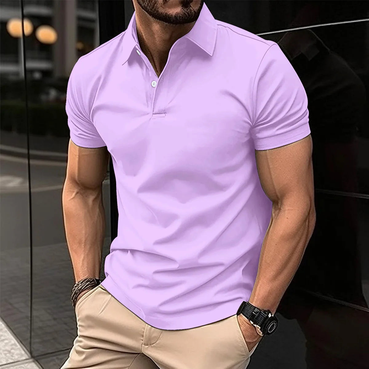 purple / M