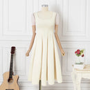 Women Vintage Sleeveless Tank Dress