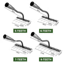 Iron Gardening Hoe Weeding Rake