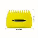 Handheld gardening rake