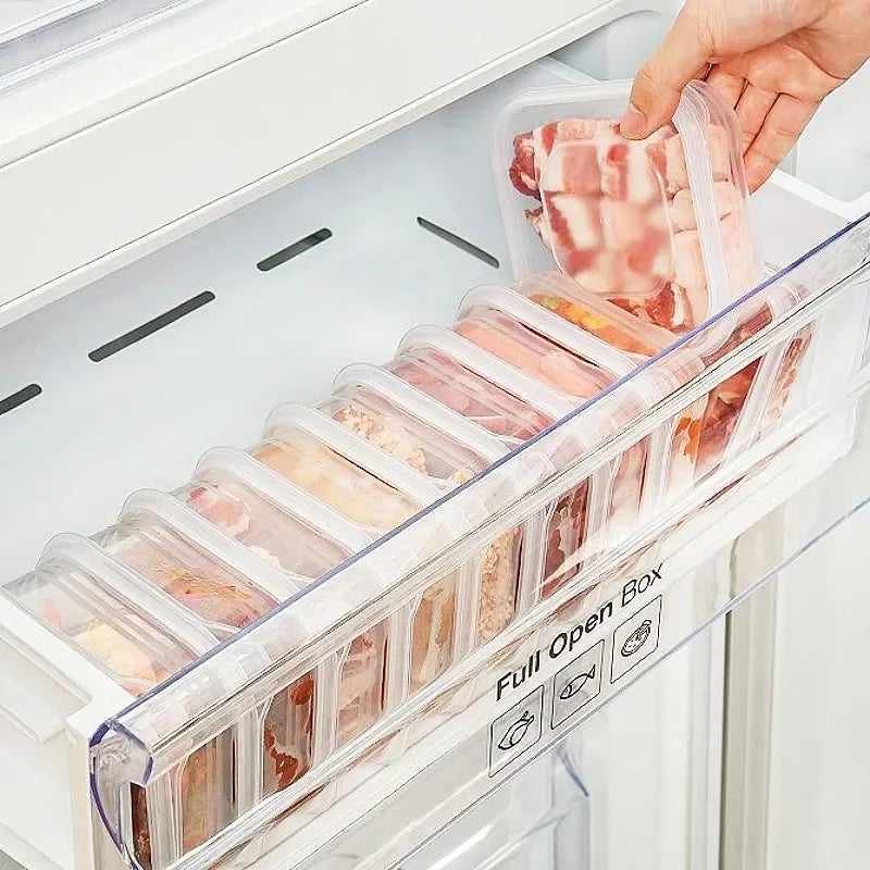 12 Pcs 350ml Refrigerator food Storage Box