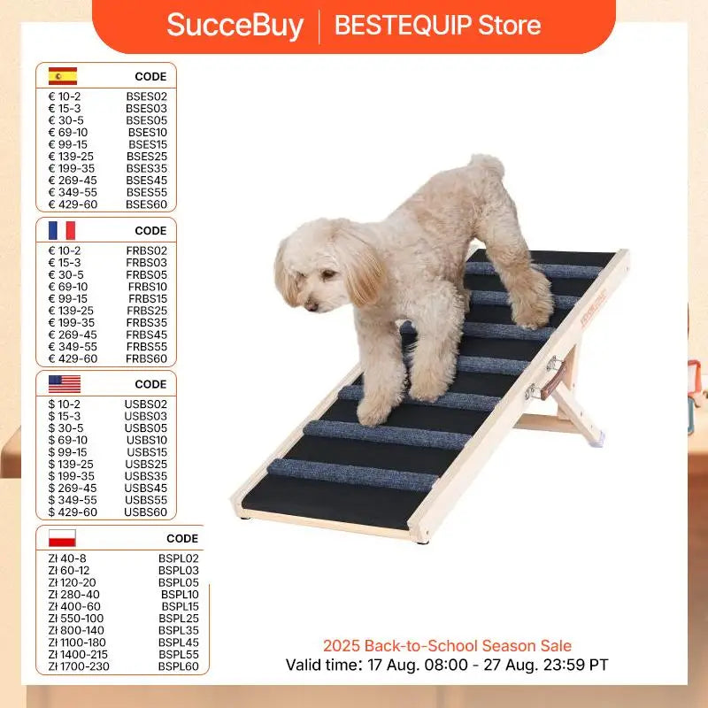 Dog Ramp Folding Ladder