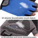 Men Cycling Bicycle Gloves