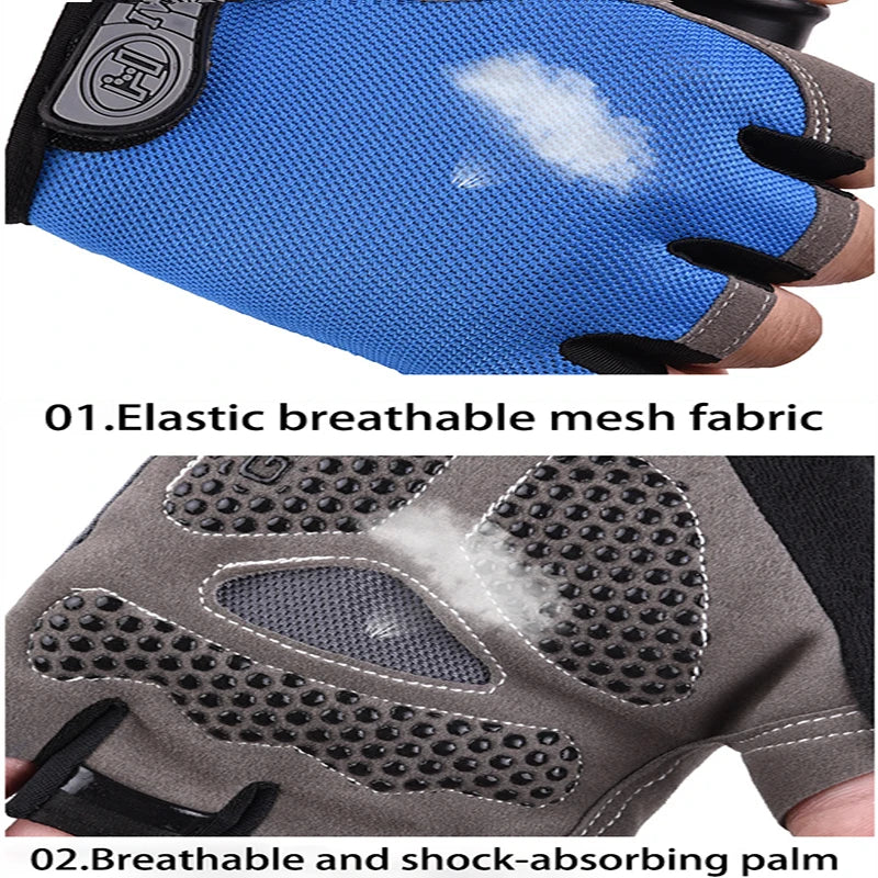 Men Cycling Bicycle Gloves