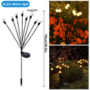 LED Solar Jellyfish Mushroom