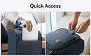 15 Inch Rolling Trolley Suitcase