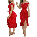 Women's Ruffle Dress