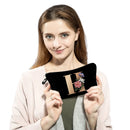 Initials Flower Cosmetic Bag