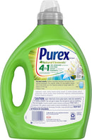 Liquid Laundry Detergent, Natural Elements Linen & Lilies, 2X Concentrated, 126 Loads, 82.5 Fl Oz
